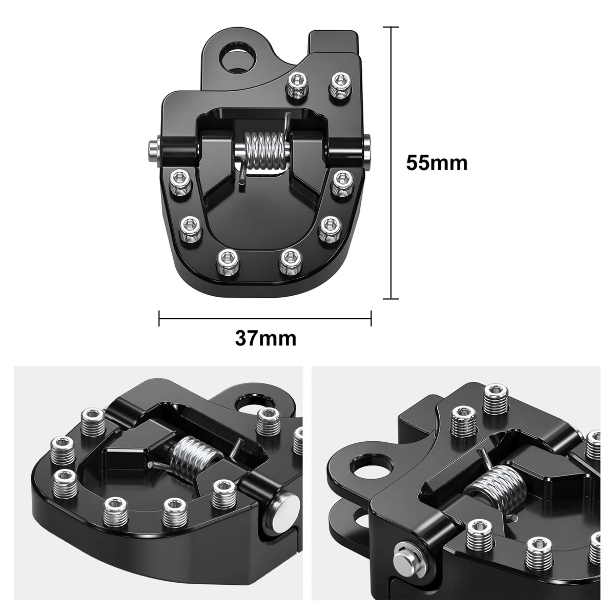 Folding Brake Pedal Lever Extension Plate Tip Pad For Suzuki DRZ400E / S / SM - Image 18