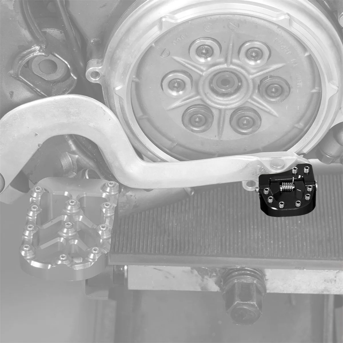 Folding Brake Pedal Lever Extension Plate Tip Pad For Suzuki DRZ400E / S / SM - Image 22