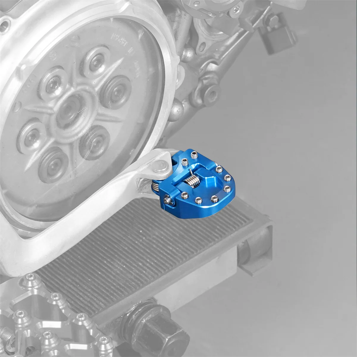 Folding Brake Pedal Lever Extension Plate Tip Pad For Suzuki DRZ400E / S / SM - Image 3