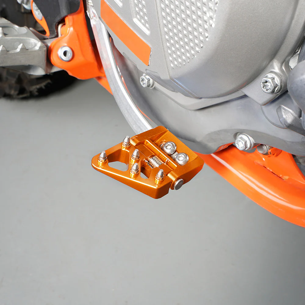 Folding Brake Pedal Tip For KTM 350 500 EXCF/TPi/6D 2017-2024 - Image 2