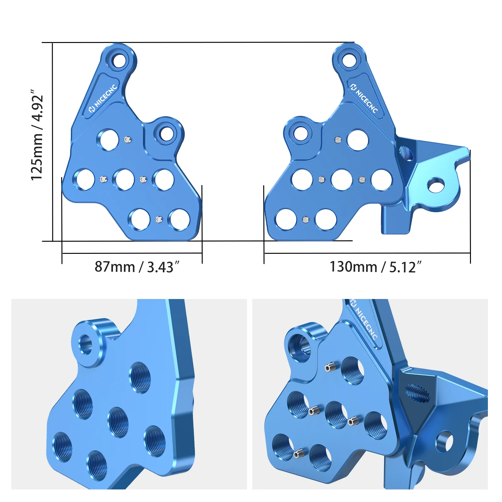 Foot Pegs Bracket Package Footrest Support Brace Kickstand For Surron Light Bee X S Segway X160 X260 - Image 25