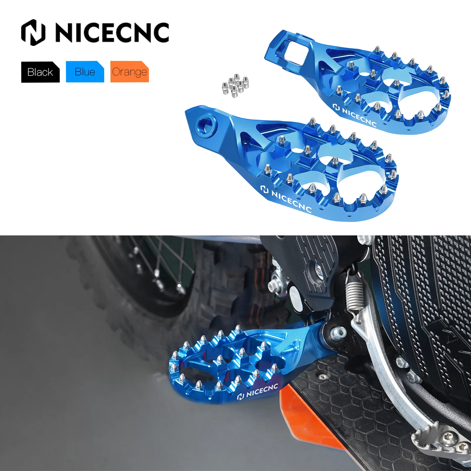 Footpeg Foot Rest Pedal Mount Pins For KTM 350 500 EXC-F 2024 - Image 11