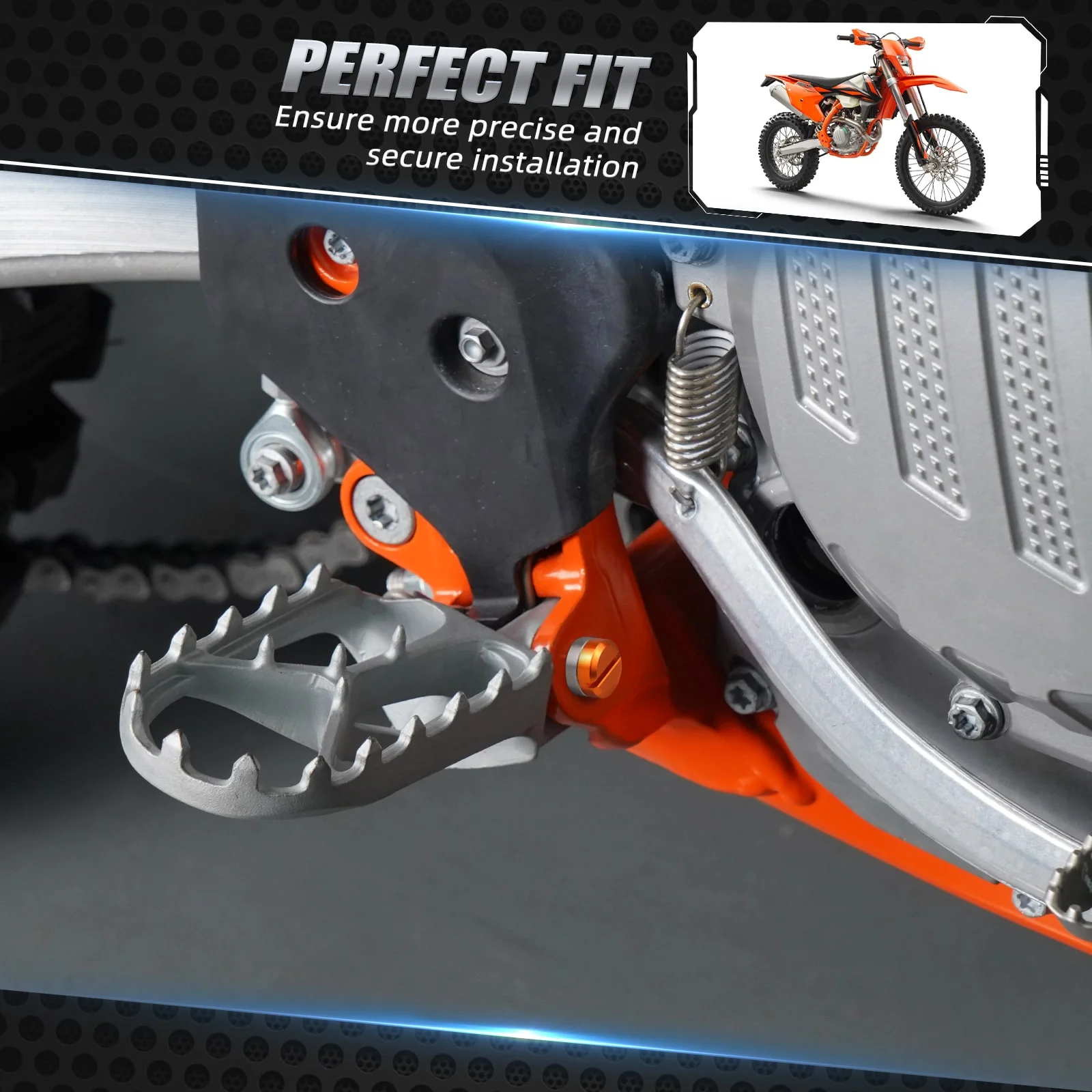 Footpeg Pins For KTM 350 500 EXC-F 2004-2022 - Image 12
