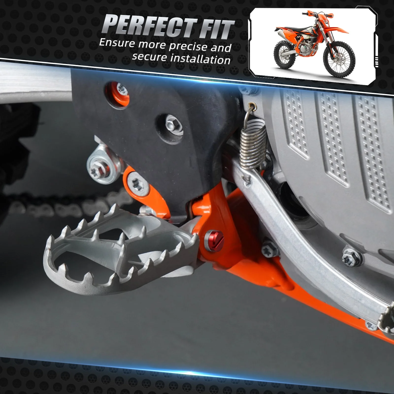 Footpeg Pins For KTM 350 500 EXC-F 2004-2022 - Image 18