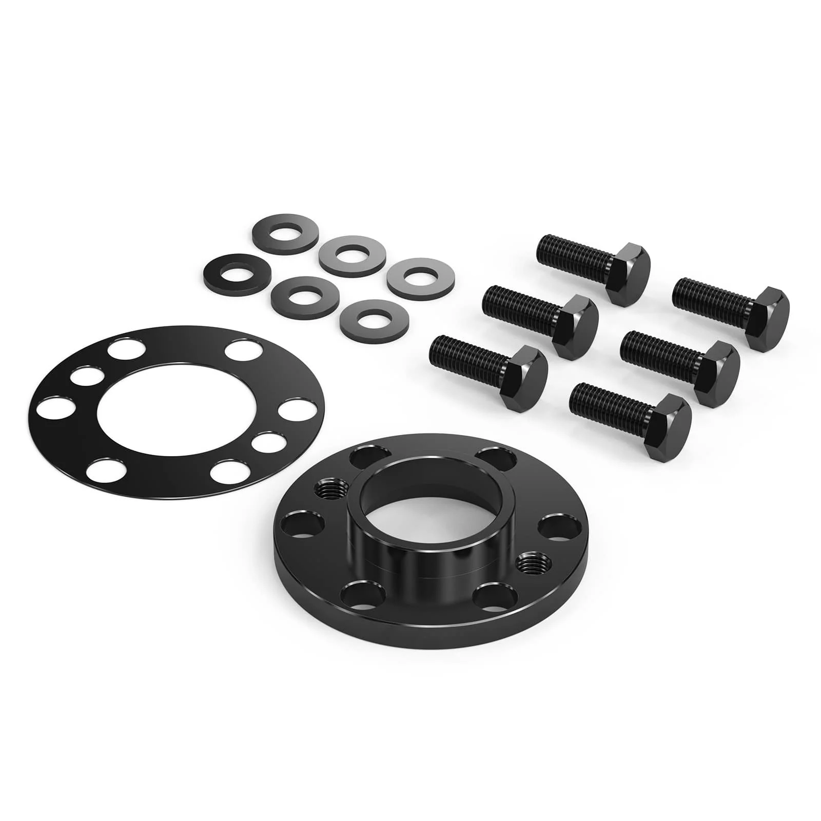 For LS Short Crank Flexplate Spacer with Bolts For GM LS 5.3L 5.7L 6.0L 6.2L to SBC Trans - Image 4