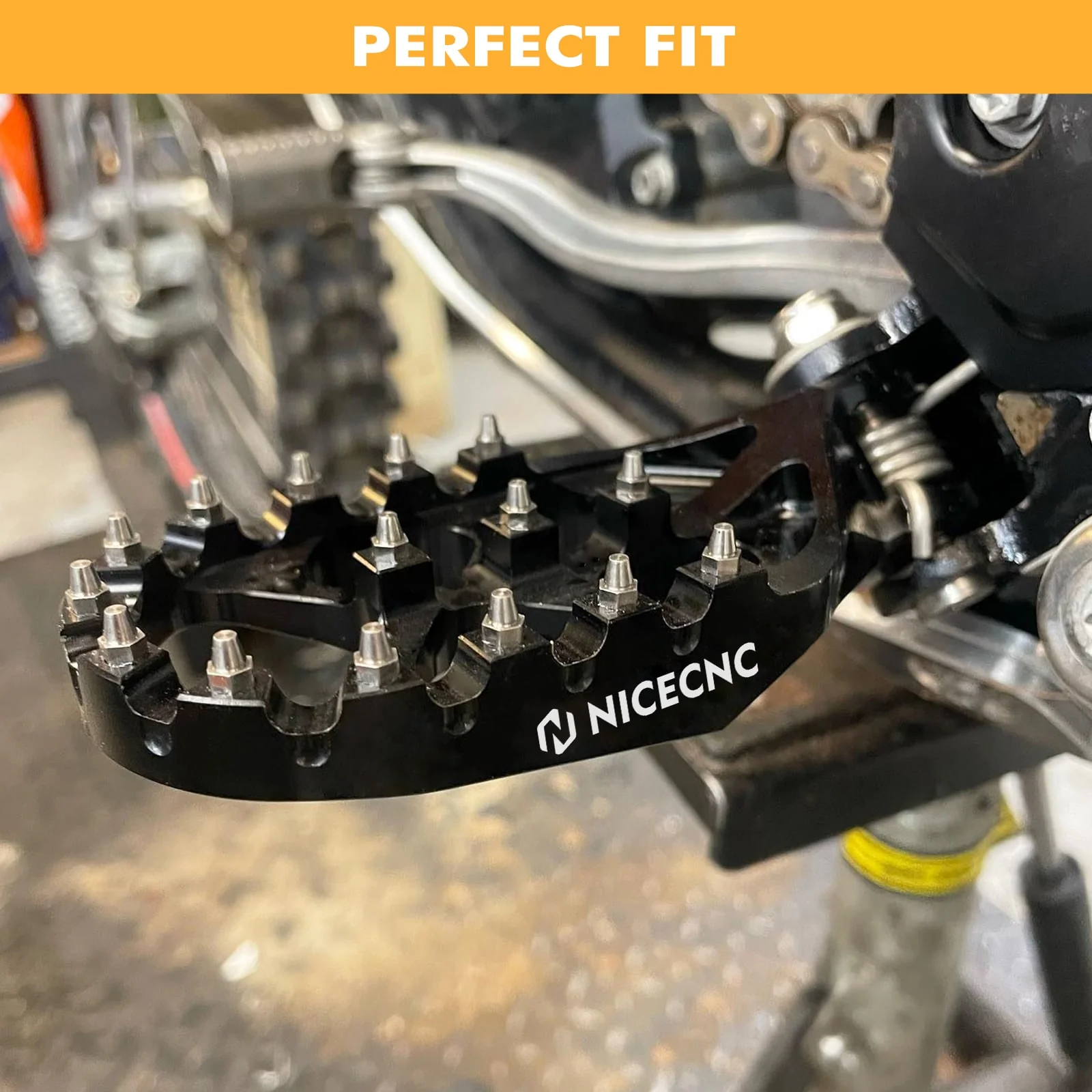 Forged Foot Pegs For KTM 2023-2024 XC/XCF/SX/SXF 125-500 Husqvarna FC/TC/FX/TX 125-501 - Image 25