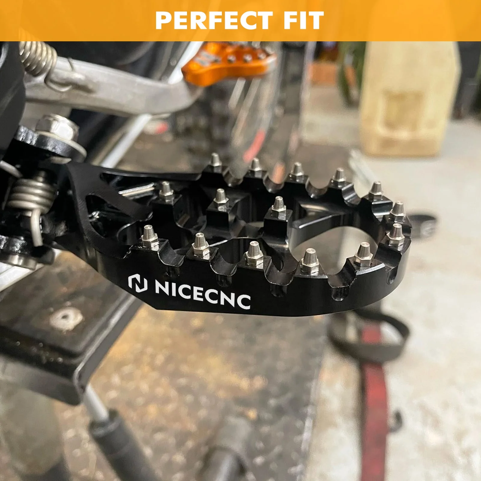 Forged Foot Pegs For KTM 2023-2024 XC/XCF/SX/SXF 125-500 Husqvarna FC/TC/FX/TX 125-501 - Image 23