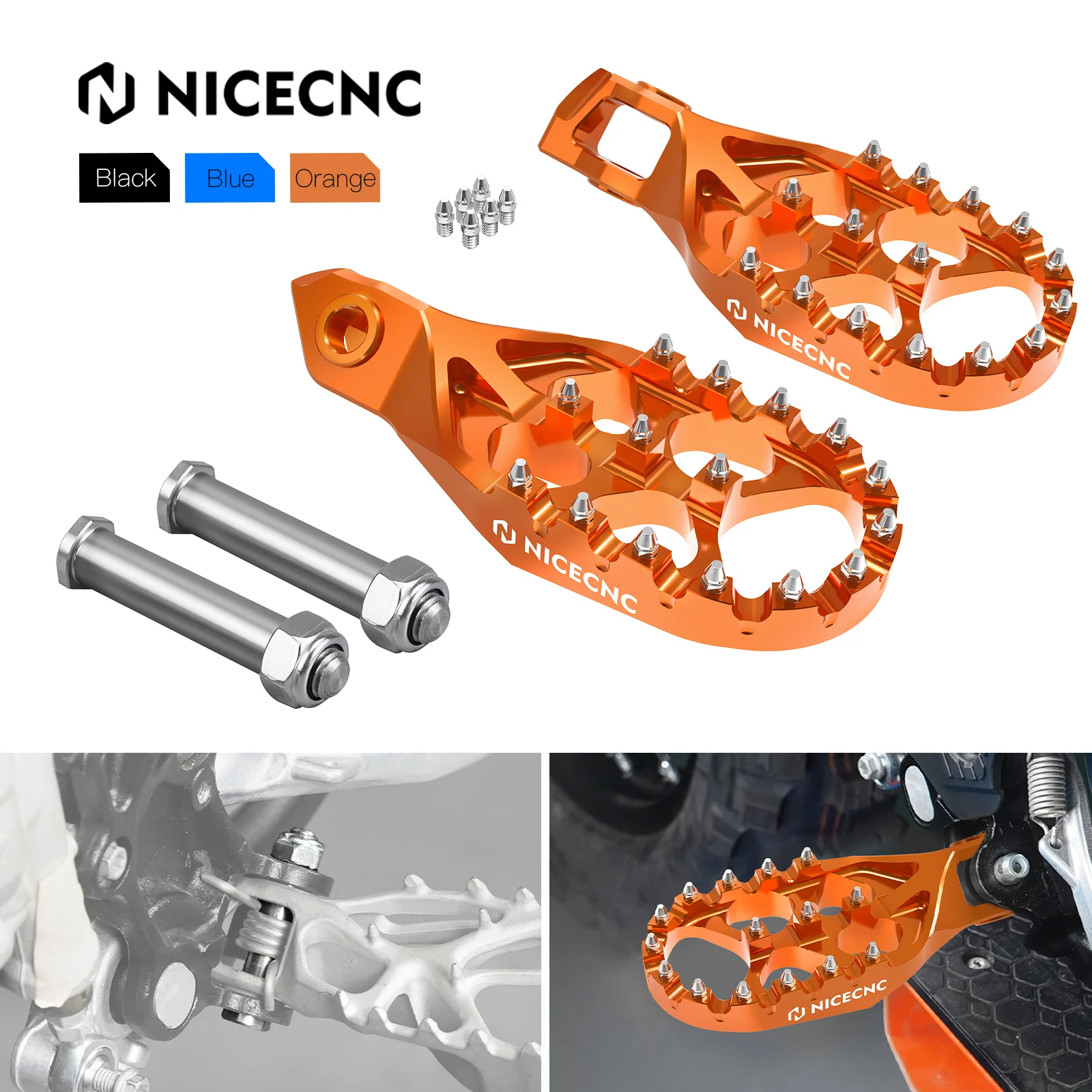 Footpeg Foot Rest Pedal Mount Pins For KTM 350 500 EXC-F 2024 - Image 10