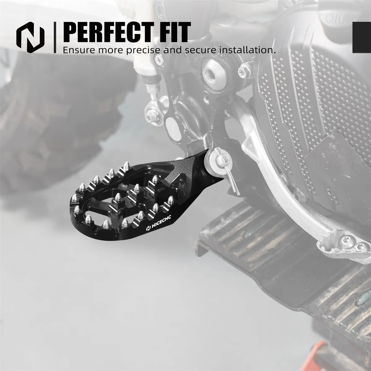Forged Foot Pegs For KTM 2023-2024 XC/XCF/SX/SXF 125-500 Husqvarna FC/TC/FX/TX 125-501 - Image 4