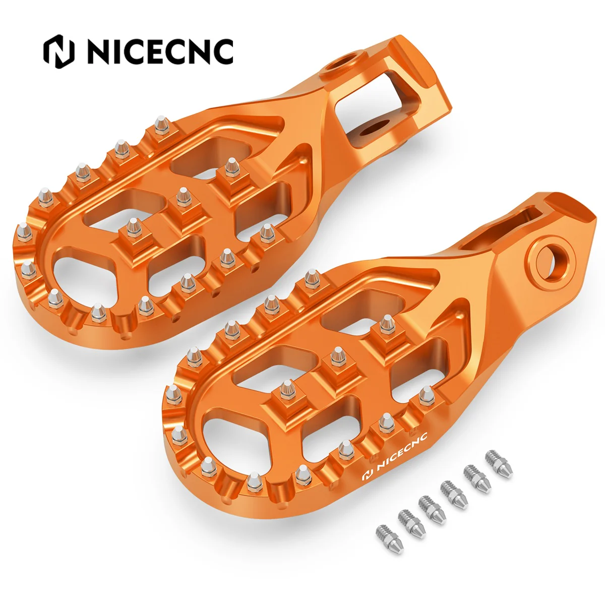 Forged Foot Pegs For KTM 2023-2024 XC/XCF/SX/SXF 125-500 Husqvarna FC/TC/FX/TX 125-501 - Image 5