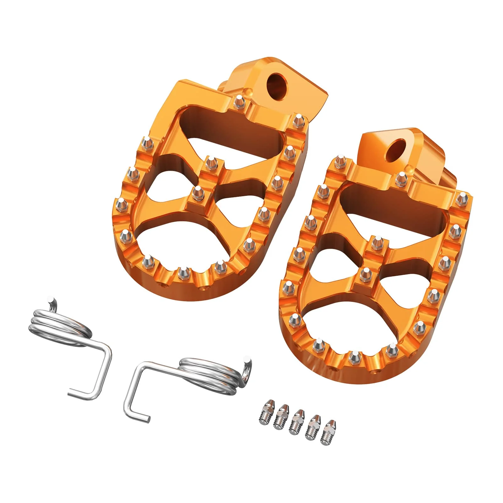 Forged Foot Pegs Rests Pedals For KTM 350 500 EXC-F 1998-2016 - Image 9