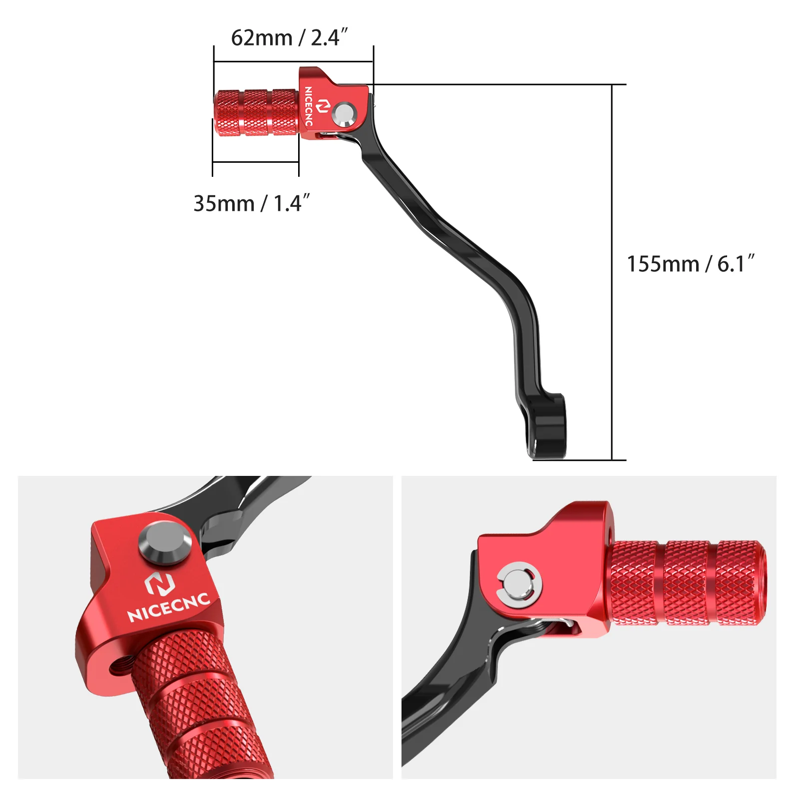 Forged Folding Gear Shift Lever For KTM Husqvarna 125-300 2023-2025 Gas Gas 125-350 2024 - Image 16