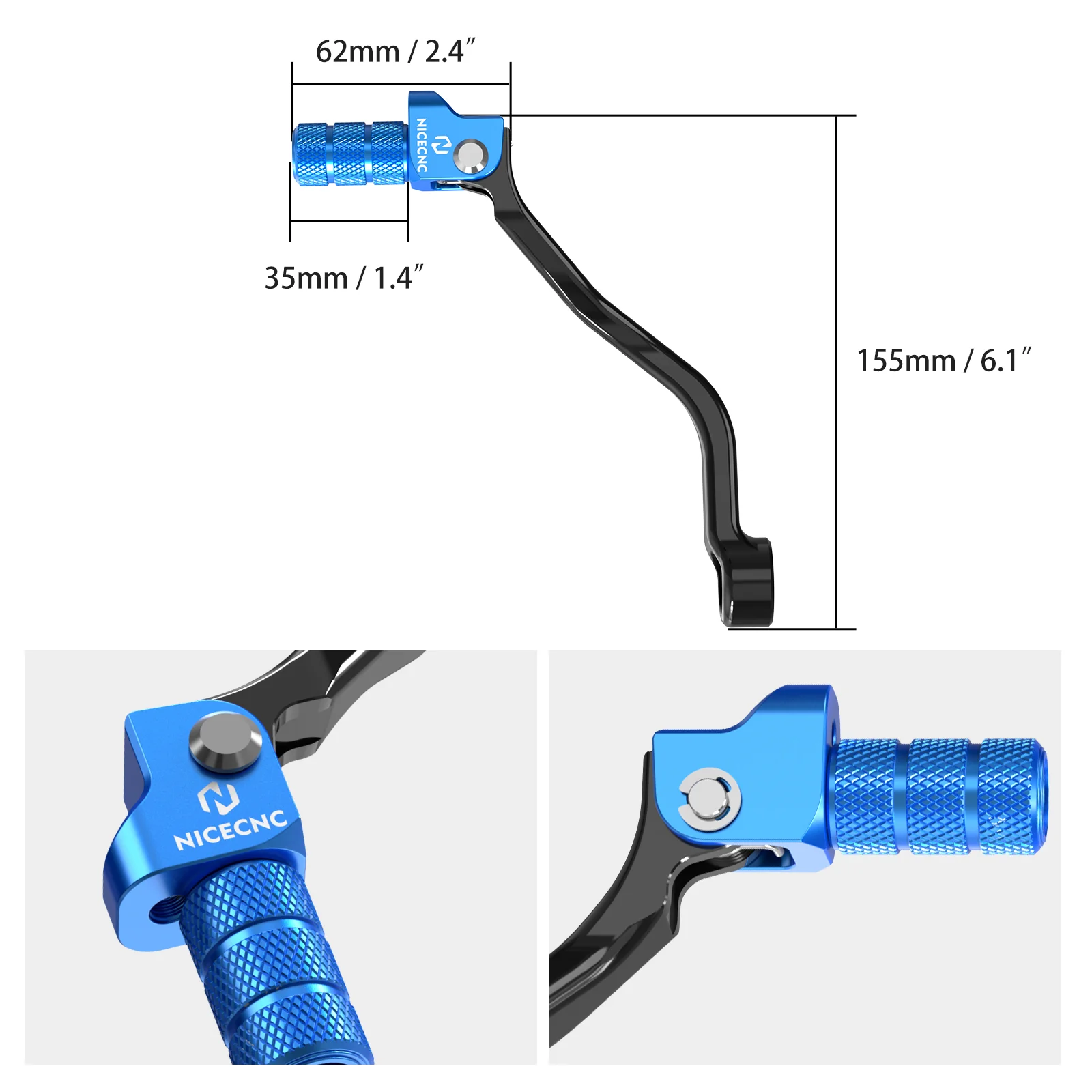 Forged Folding Gear Shift Lever For KTM Husqvarna 125-300 2023-2025 Gas Gas 125-350 2024 - Image 12