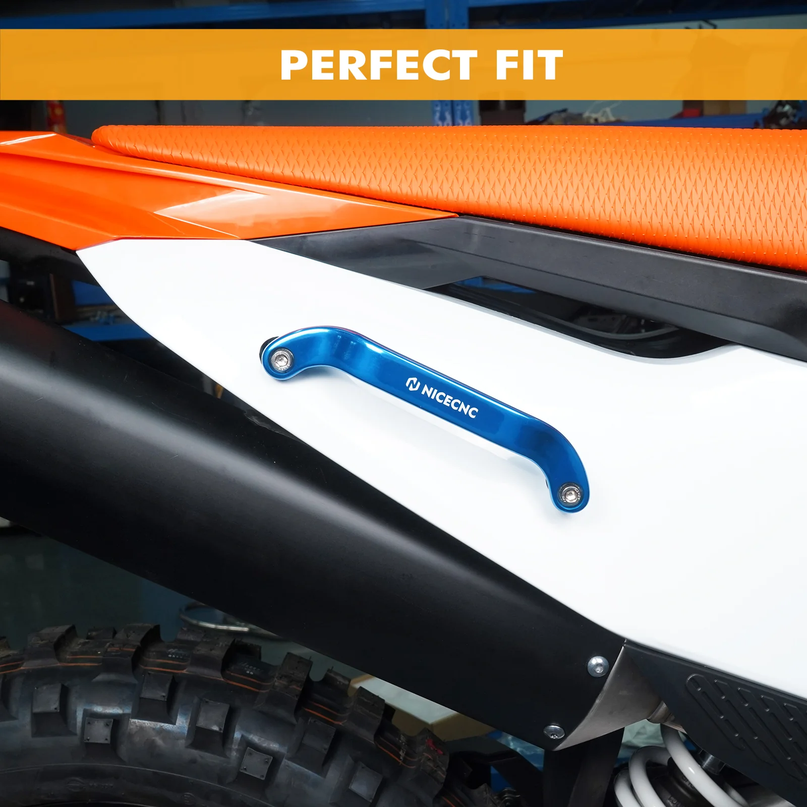 Forged Rear Lift Grab Handle Bar Set For KTM Husqvarna 2024-2025 - Image 4
