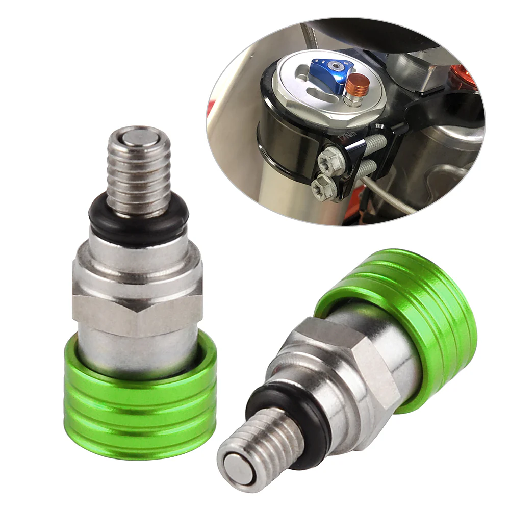 Fork Air Pressure Bleeder Valves M5x0.8 For Yamaha WR450F Honda CRF250X Suzuki DRZ400SM - Image 11