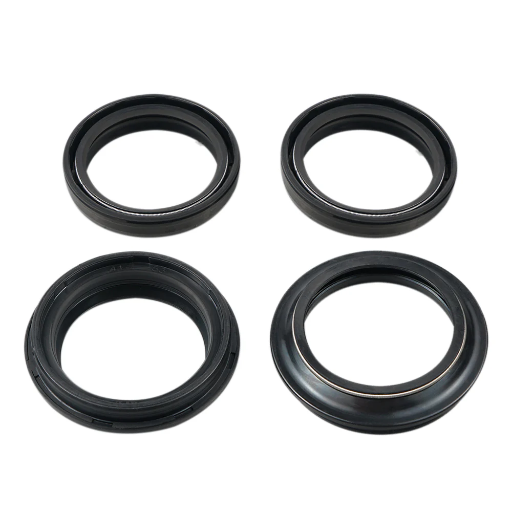 4pcs Fork Oil Dust Seals Kit Set For Kawasaki Honda Suzuki Triumph Yamaha - Image 5