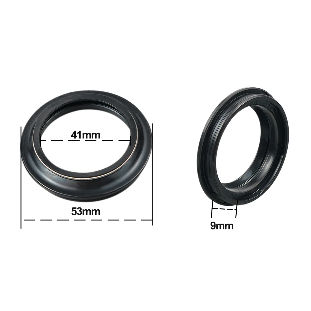 4pcs Fork Oil Dust Seals Kit Set For Kawasaki Honda Suzuki Triumph Yamaha - Image 8