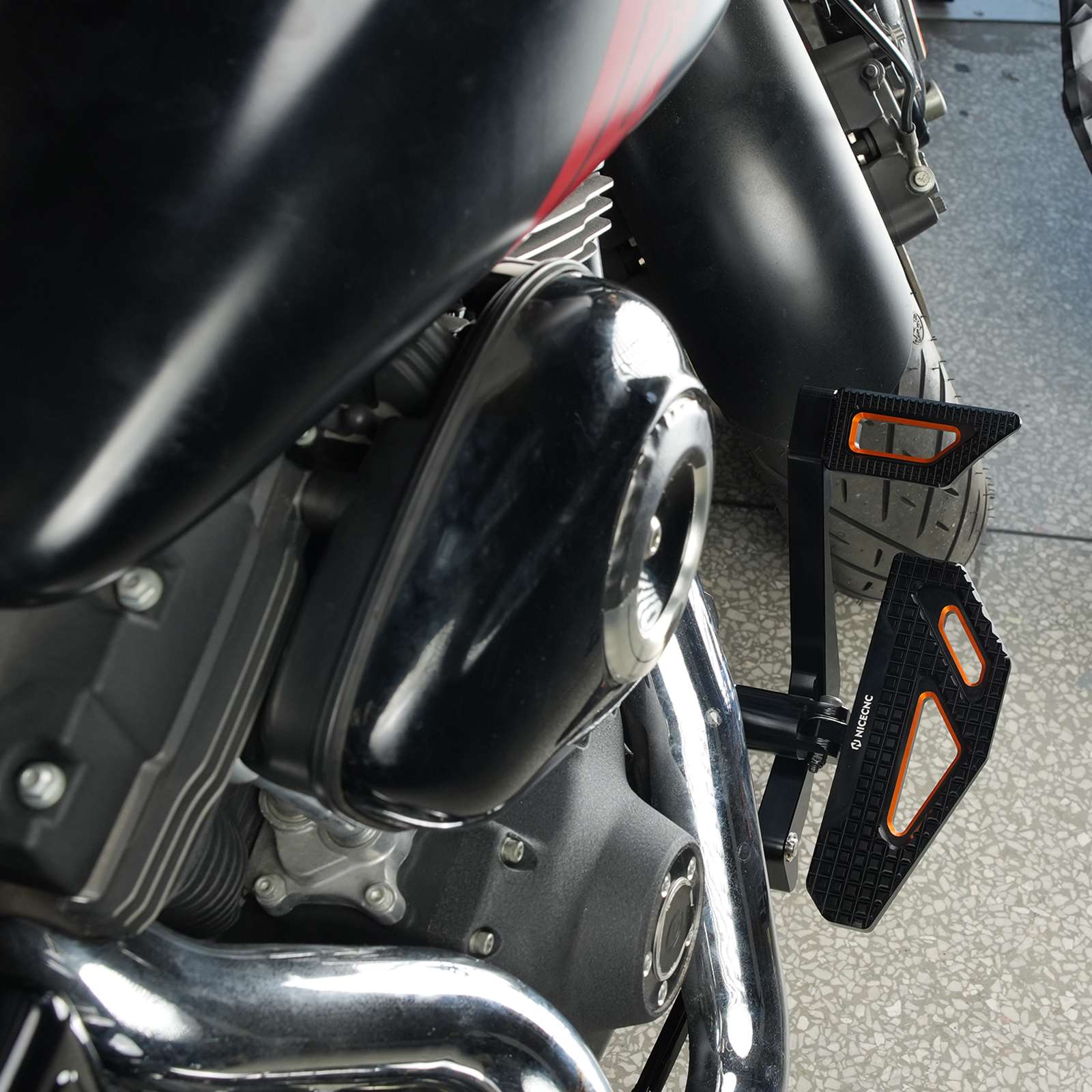 Forward Controls Kit For Harley Dyna Low Rider Street Bob Super Glide - Image 12