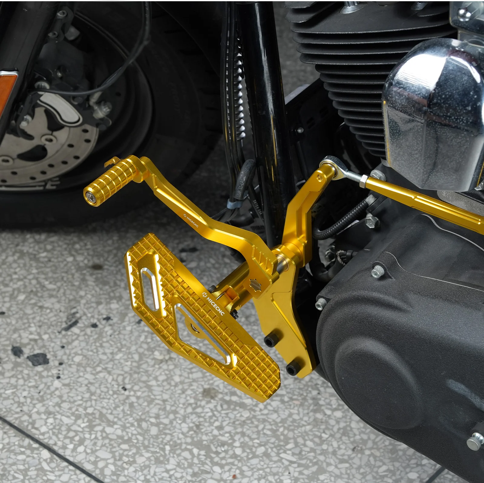 Forward Controls Kit For Harley Dyna Low Rider Street Bob Super Glide - Image 4