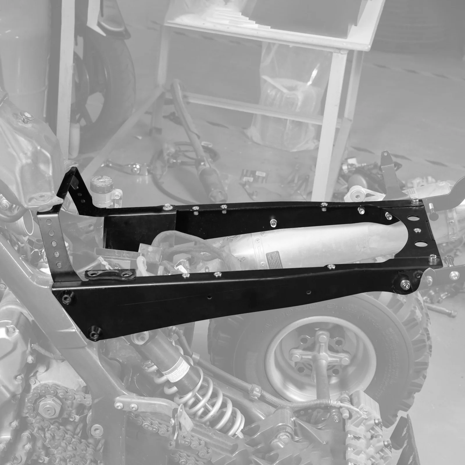 ATV Rear Subframe Carbon Steel For Yamaha Raptor 700 R 2006-2026 - Image 2