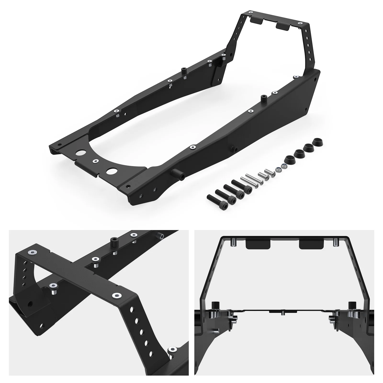 ATV Rear Subframe Carbon Steel For Yamaha Raptor 700 R 2006-2026 - Image 7