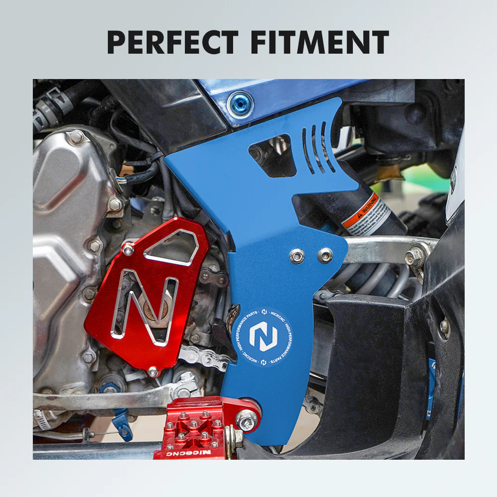 Left & Right ATV Frame Guards Protection Shield Covers For Yamaha Raptor 700 2006-2024 - Image 2