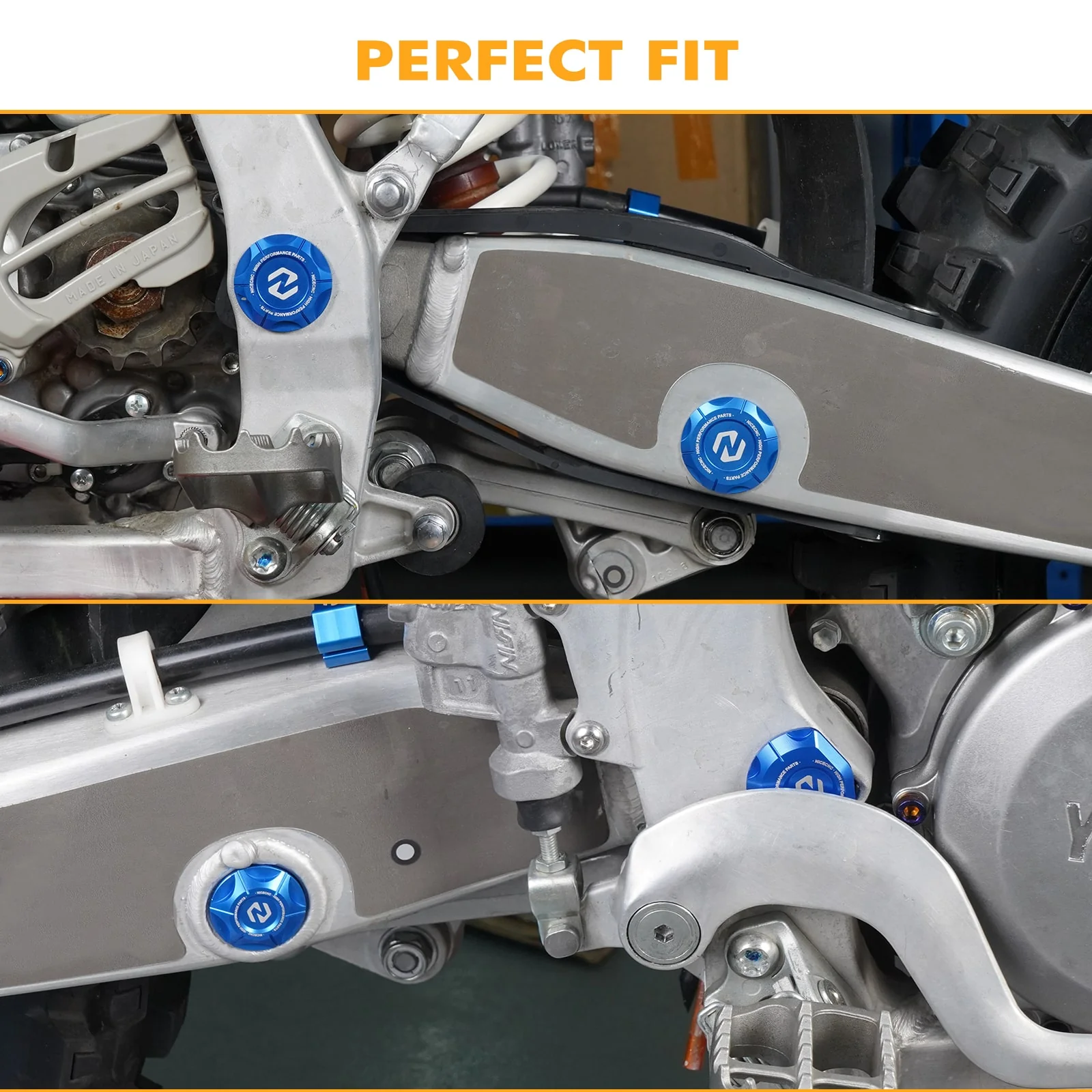 Motorcycle Frame Hole Plug Cover For Yamaha YZ250  2016-2023 - Image 6