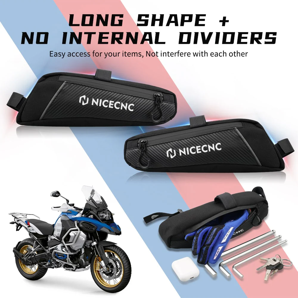 Motorcycle Side Frame Storage Bags For BMW R1200GS LC R1250GS Adventure - Image 5