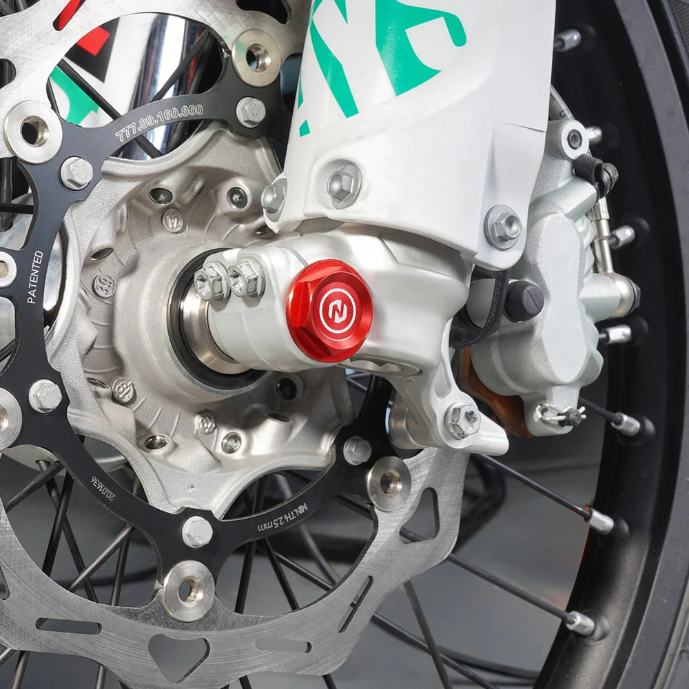 Pair Front Axle Nuts For Beta RR 125/200/250/300 2T 2013- 2024 RR 350/400/450/480/498 4T 2012-2024 - Image 2