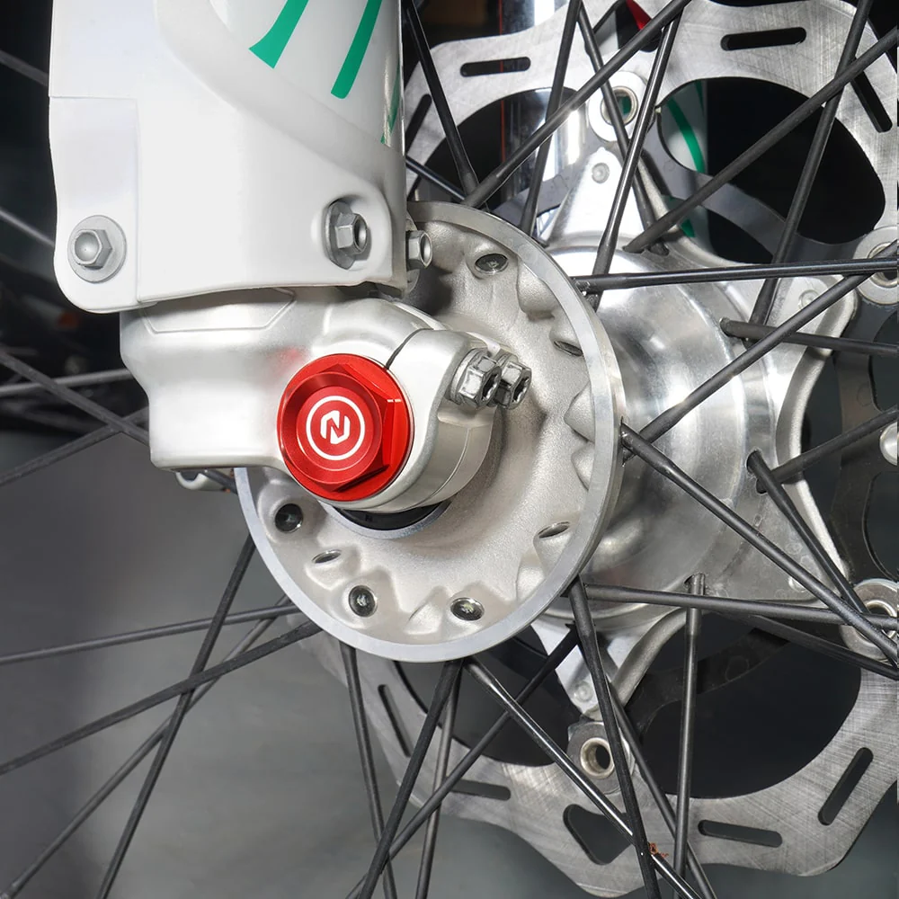 Pair Front Axle Nuts For Beta RR 125/200/250/300 2T 2013- 2024 RR 350/400/450/480/498 4T 2012-2024 - Image 3