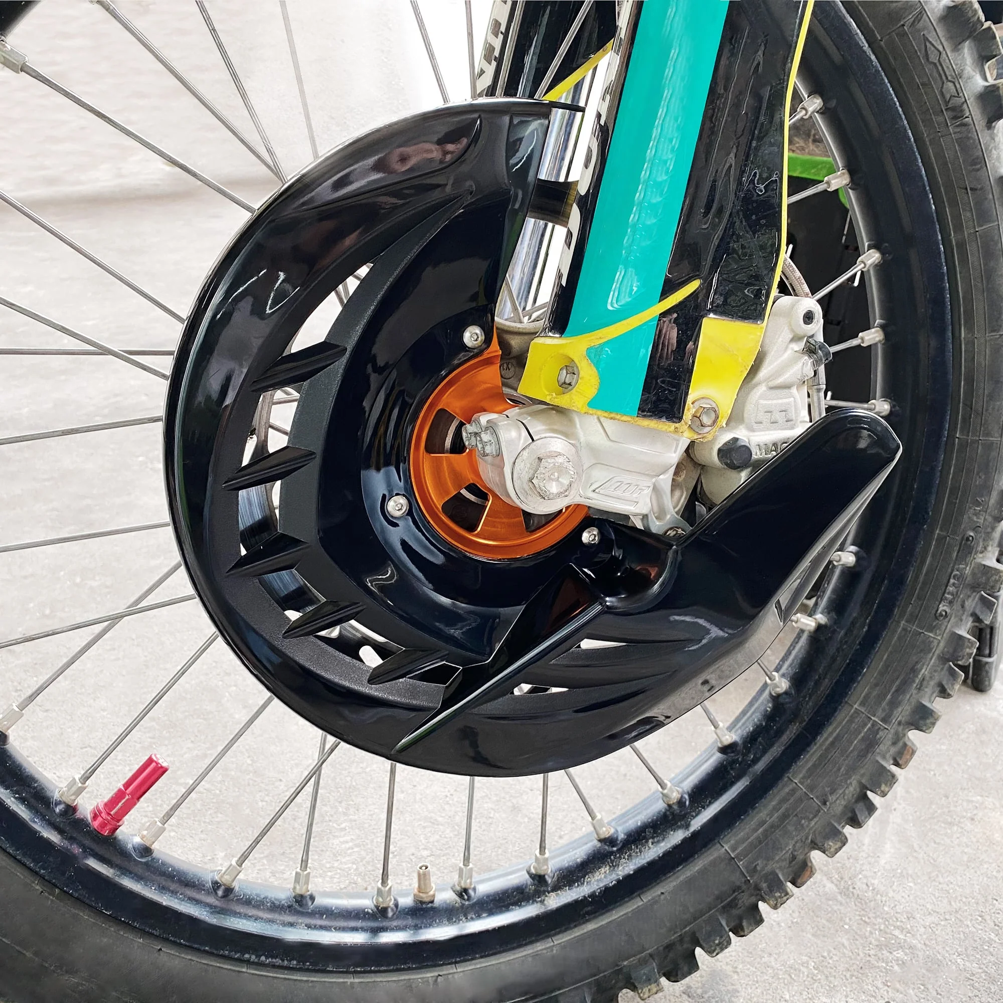 Front Brake Caliper Disc Cover Guard For KTM Husqvarna - Image 2