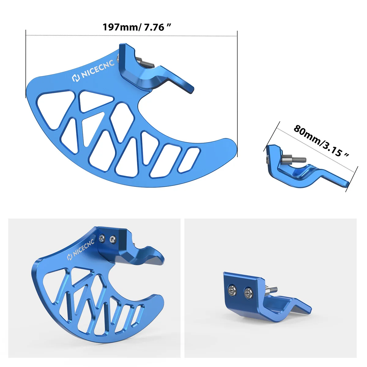 Front Brake Caliper Guard & Disc Guard For Surron Light Bee Segway X160 X260 - Image 11