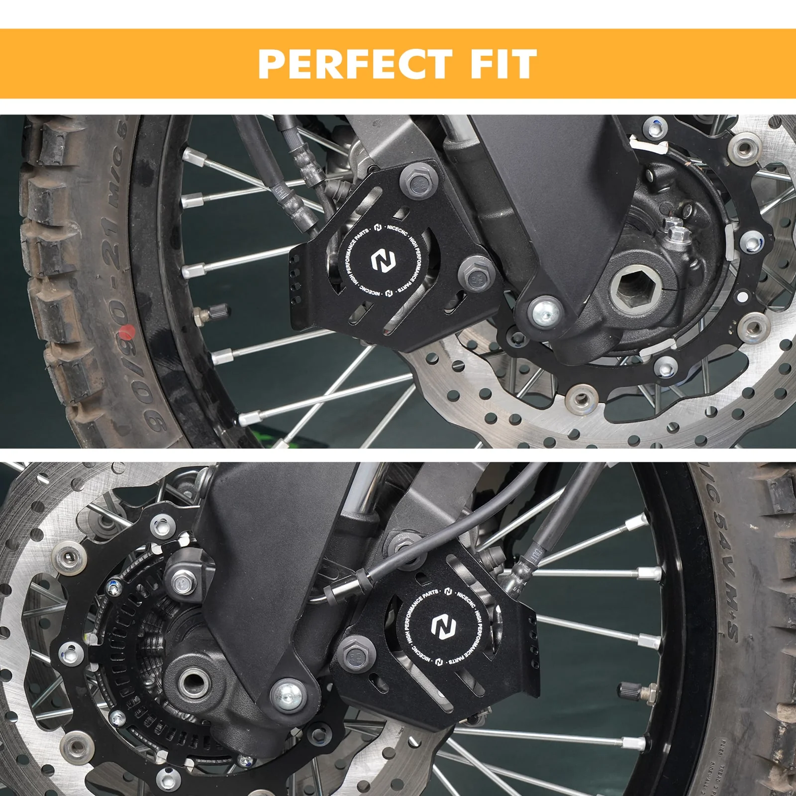 Front Brake Caliper Guard For Yamaha Tenere 700 /XTZ700 2019-2024 Rally Edition 2020-2024 - Image 2