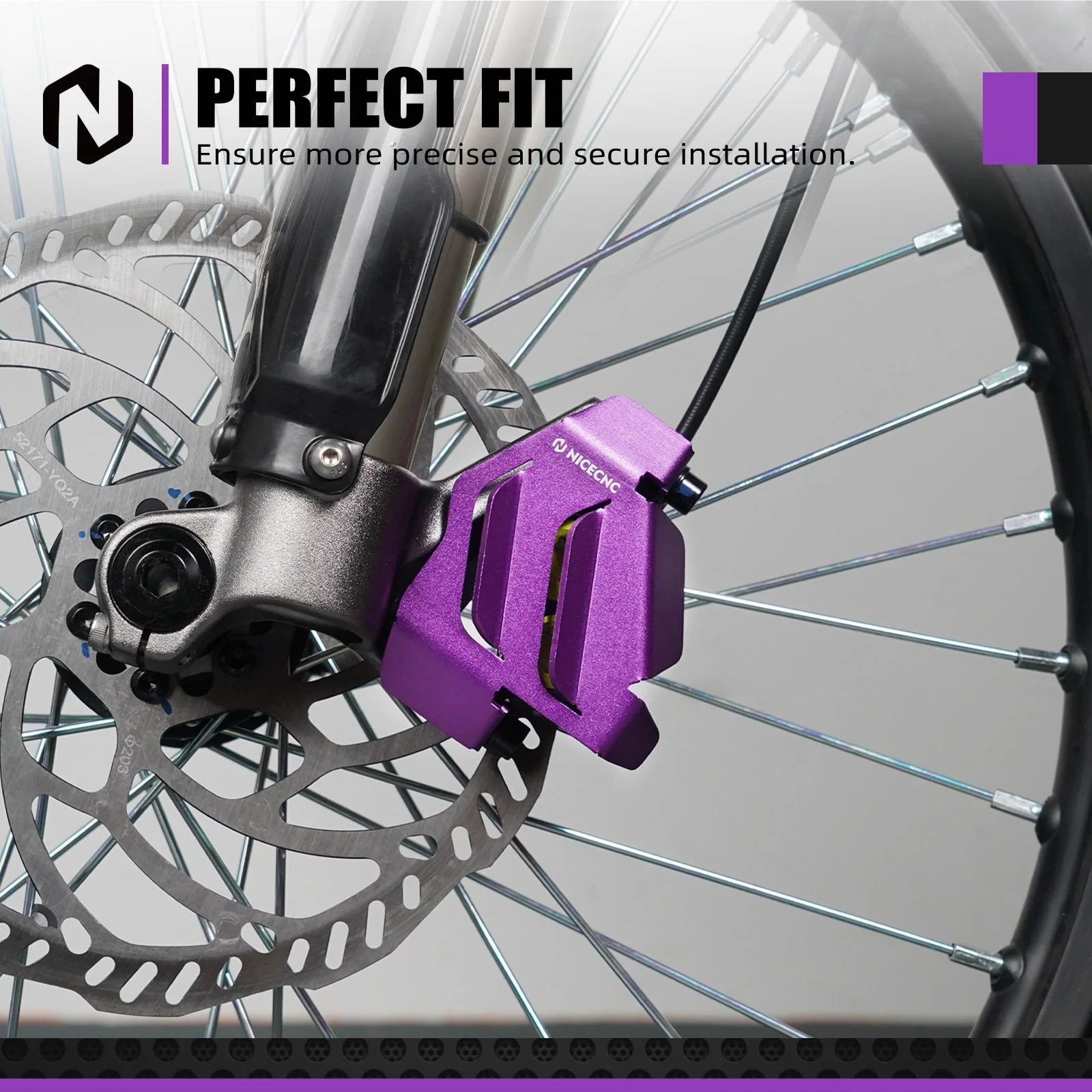 Front Brake Caliper Guard Protecor For Surron Light Bee X/ S/ L1E Segway X160 X260 - Image 2