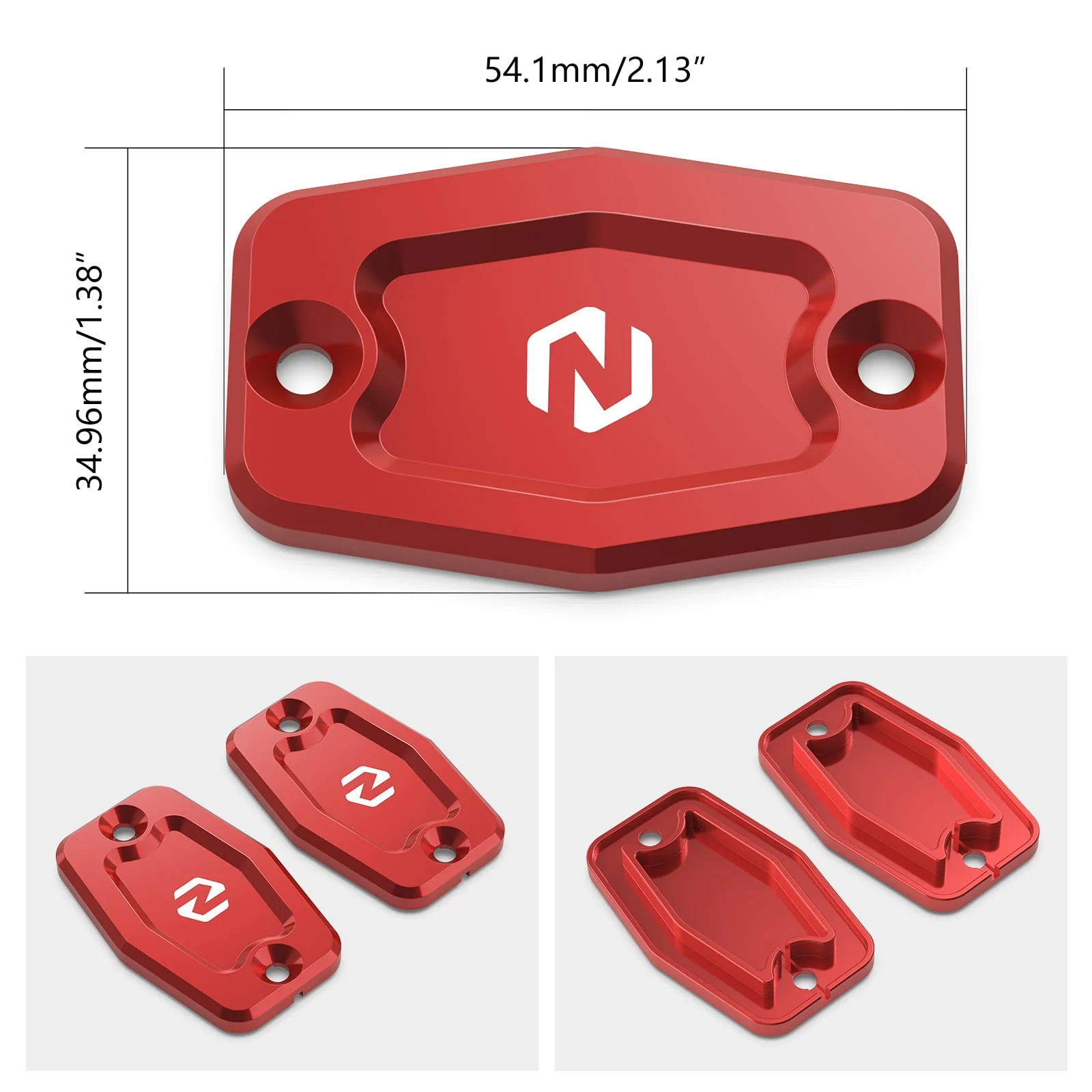 Front Brake Clutch Fluid Reservoir Cover Caps For Husqvarna TE i/FE 150-501 2022-2024 GasGas EC /EC F 250/300/350 2021-2024 - Image 14