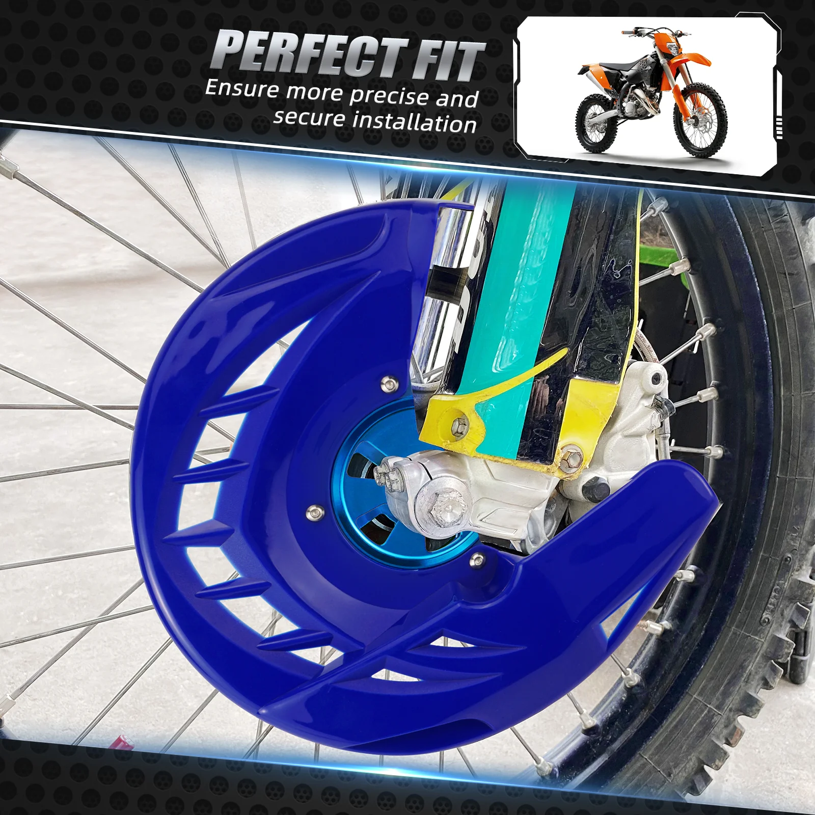 Front Brake Disc Guard For KTM Husqvarna Husaberg - Image 10