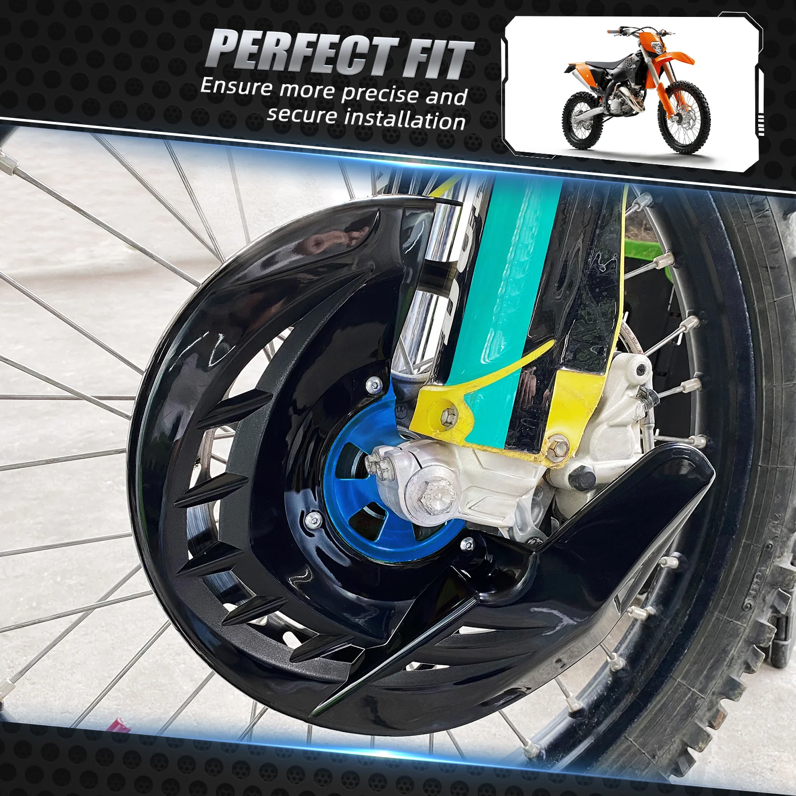 Front Brake Disc Guard For KTM Husqvarna Husaberg - Image 3