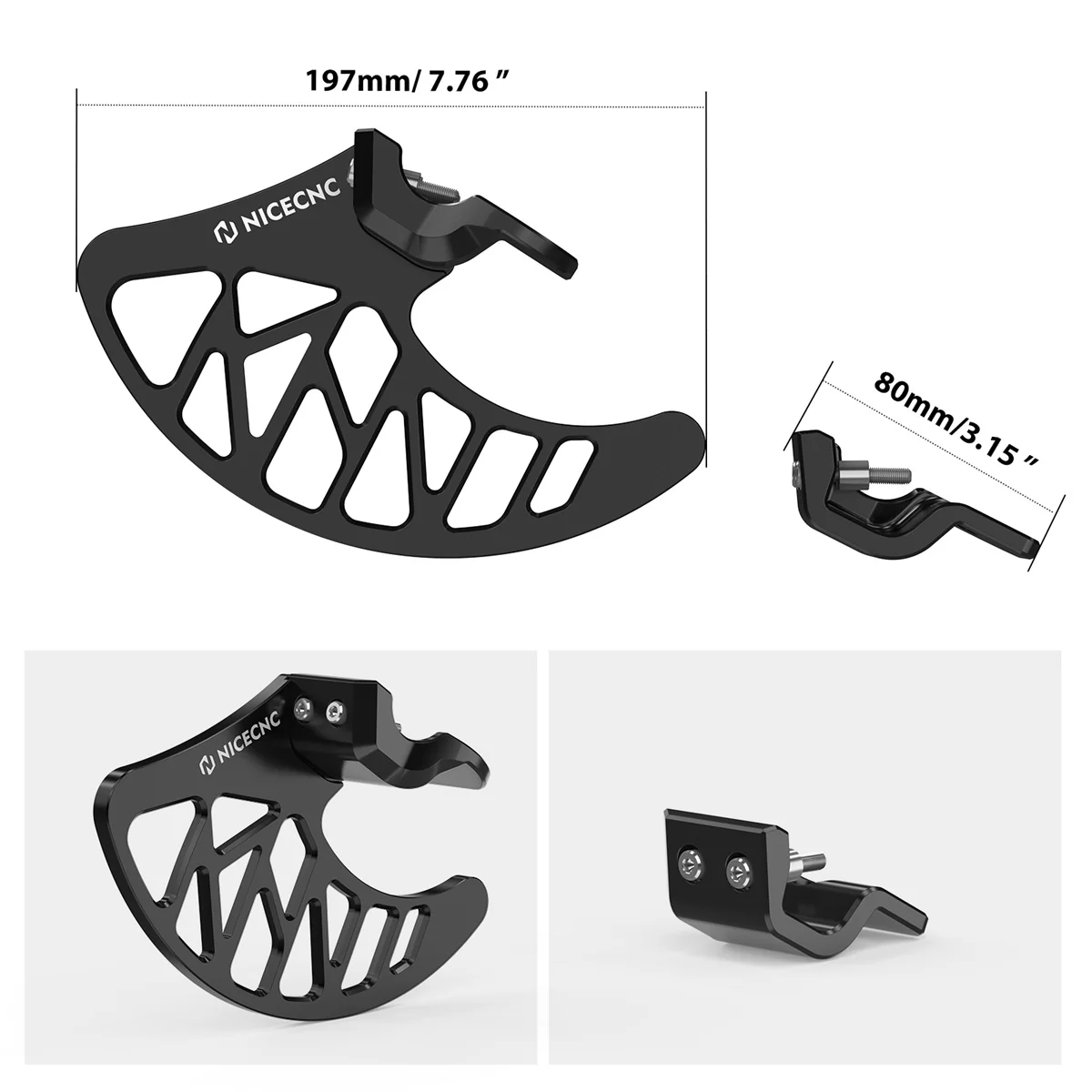 Front Brake Disc Guard & Fork Leg Guards For Surron Light Bee X/ S/ L1E Segway X160 X260 - Image 14