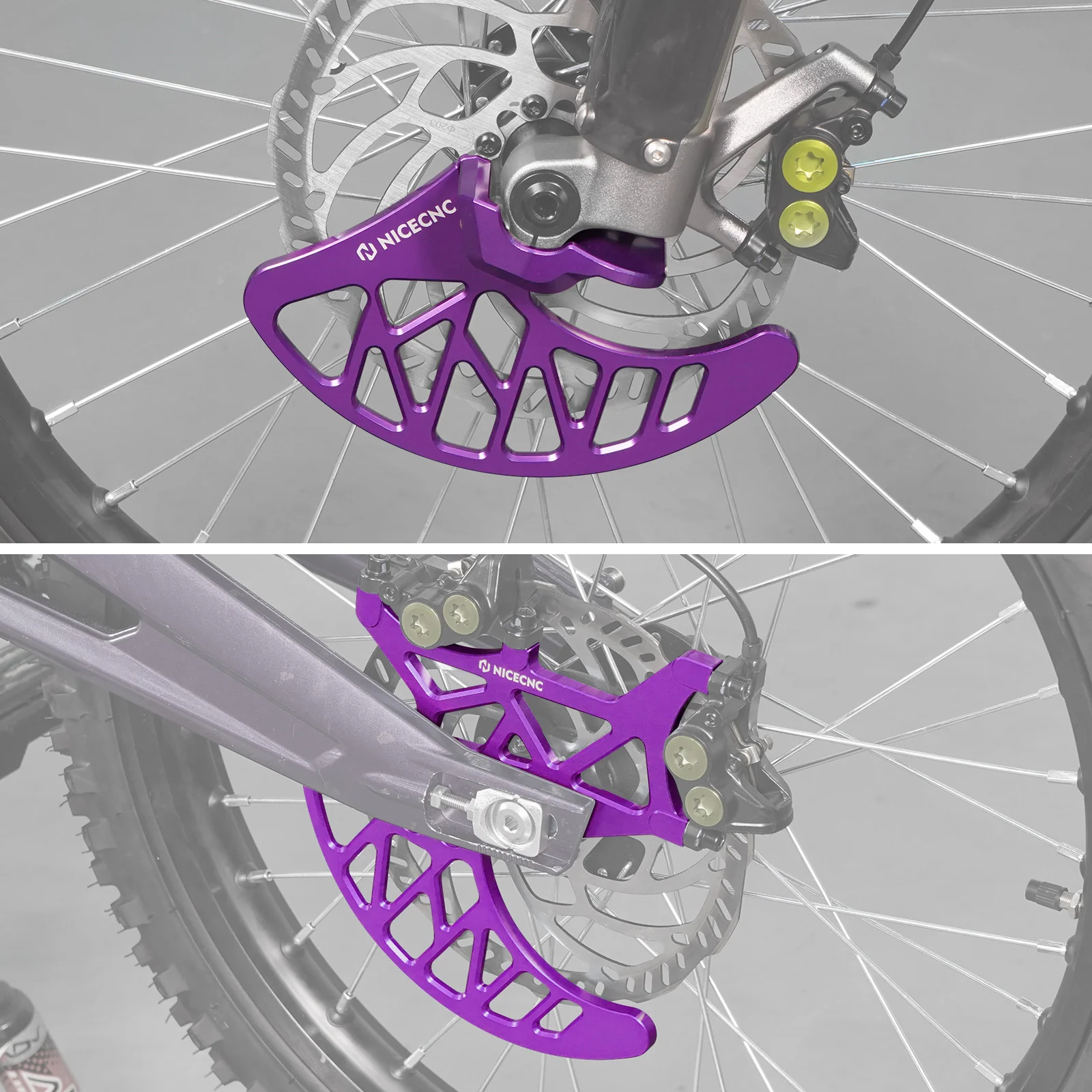 Front Brake Disc Guard & Fork Leg Guards For Surron Light Bee X/ S/ L1E Segway X160 X260 - Image 18