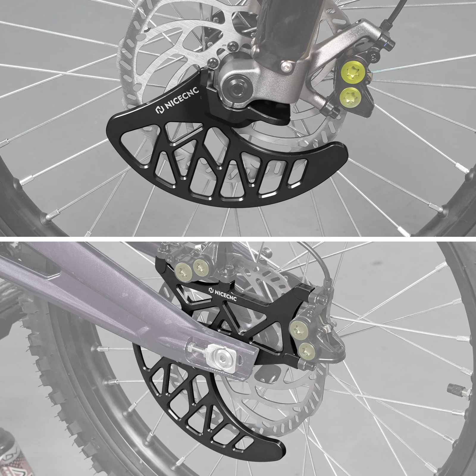 Front Brake Disc Guard & Fork Leg Guards For Surron Light Bee X/ S/ L1E Segway X160 X260 - Image 22