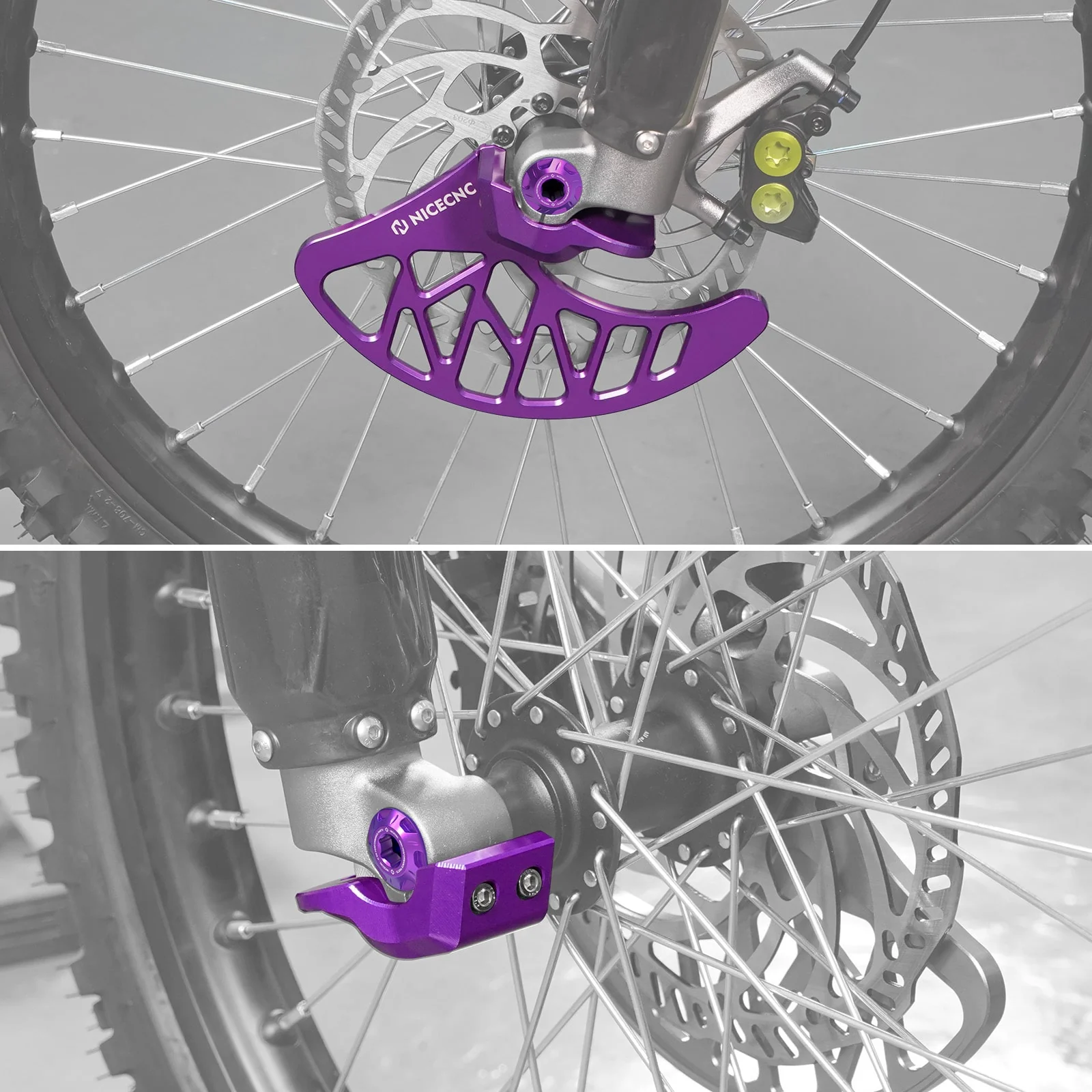 Front Brake Disc Guard & Fork Leg Guards For Surron Light Bee X/ S/ L1E Segway X160 X260 - Image 24