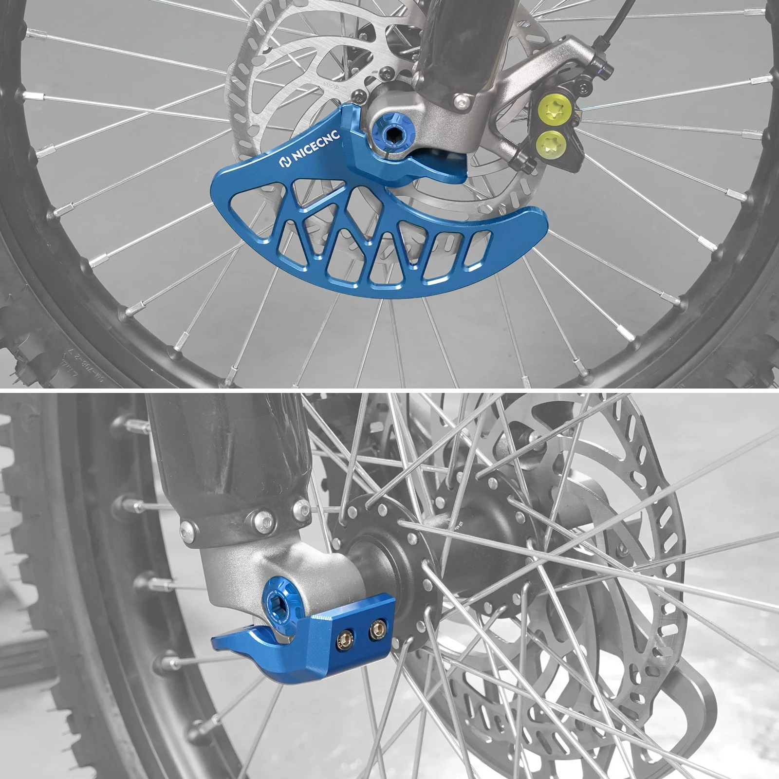 Front Brake Disc Guard & Fork Leg Guards For Surron Light Bee X/ S/ L1E Segway X160 X260 - Image 26