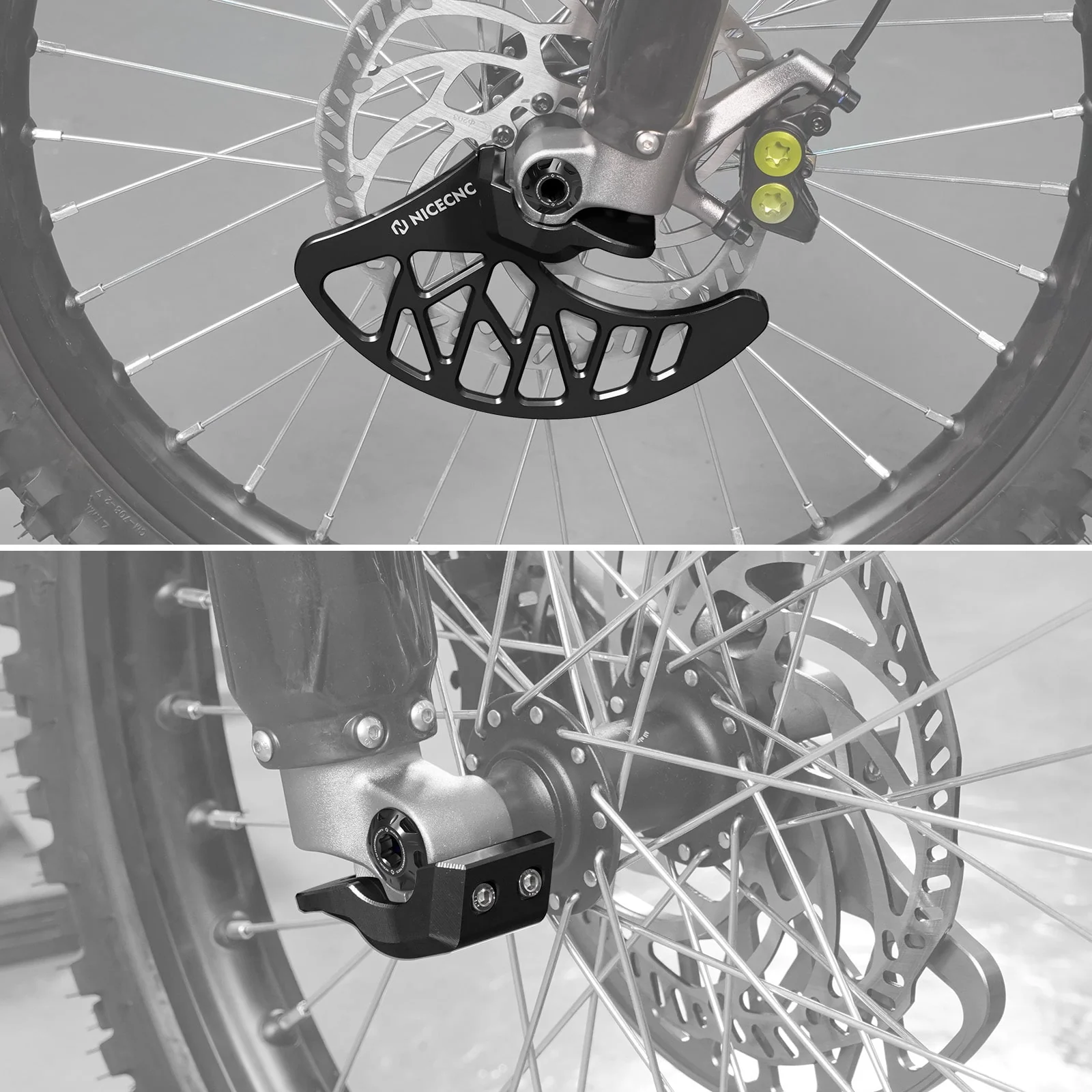 Front Brake Disc Guard & Fork Leg Guards For Surron Light Bee X/ S/ L1E Segway X160 X260 - Image 28