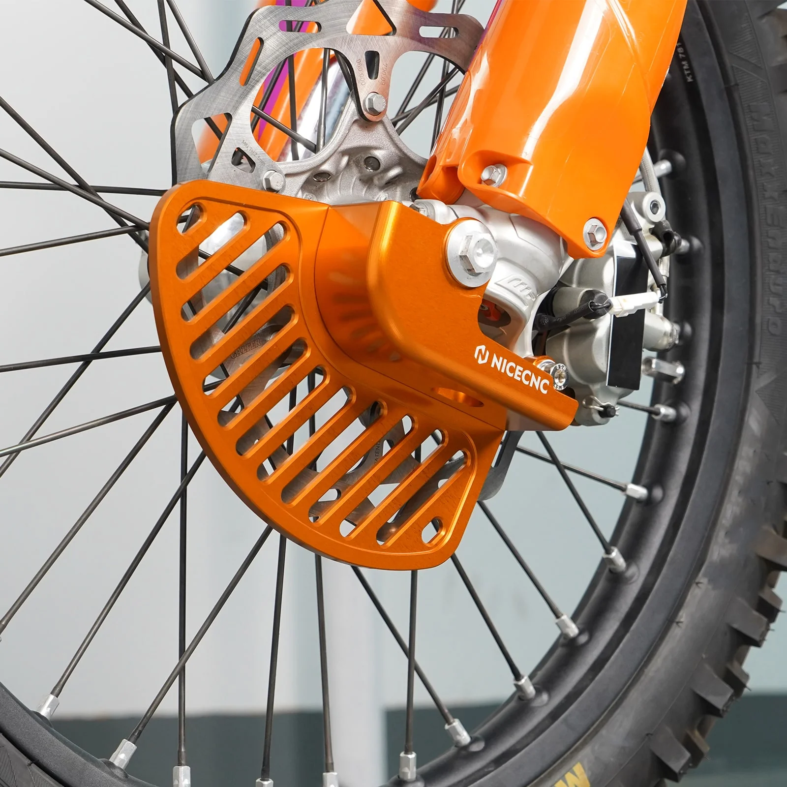 Front Brake Disc Guard Protector Cover For KTM 350 EXC-F / 500 EXC-F - Image 2