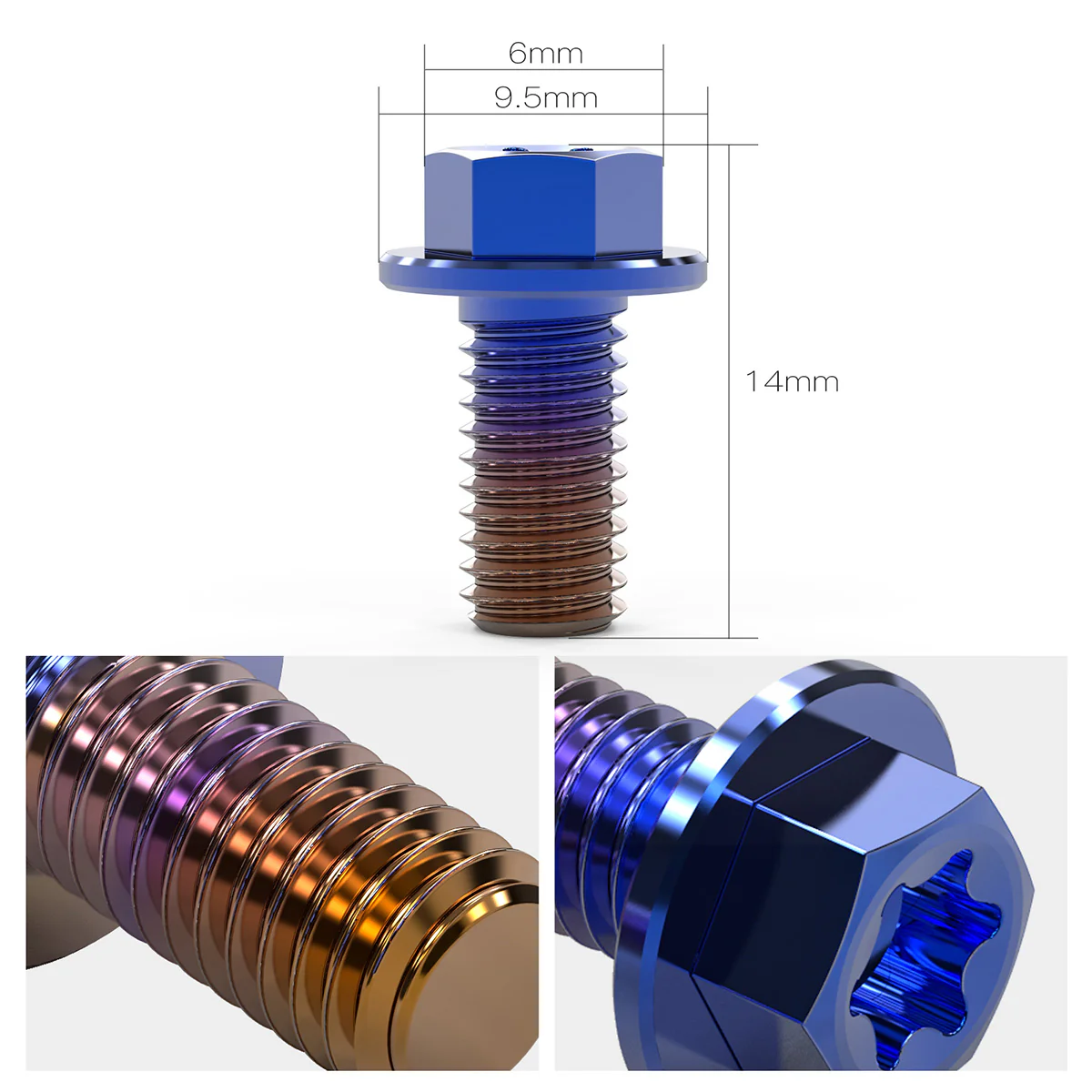 Front Brake Disc Pad Screws & Wheel Spacers For Surron Light Bee X/ S/ L1E Segway X160 X260 - Image 8
