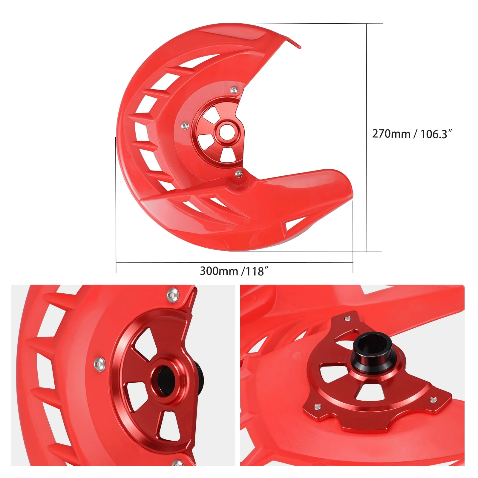 Front Brake Disc Gaurd For HONDA CRF250R CRF450R CRF300RX - Image 5