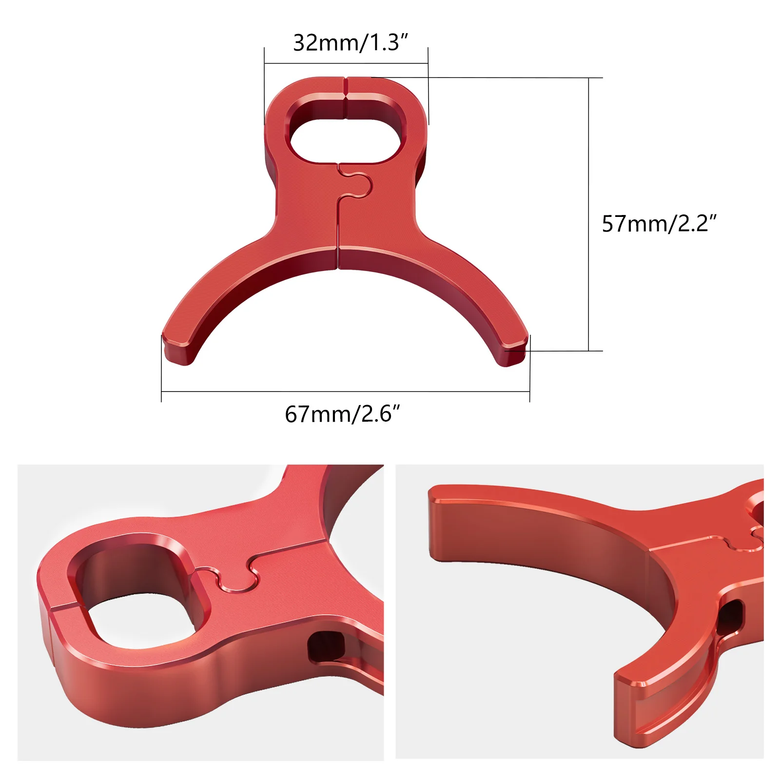 Front Brake Hose Line Guide Clamp Holder For Gas Gas 125–500 EX MC EC F 700 SM ES - Image 7