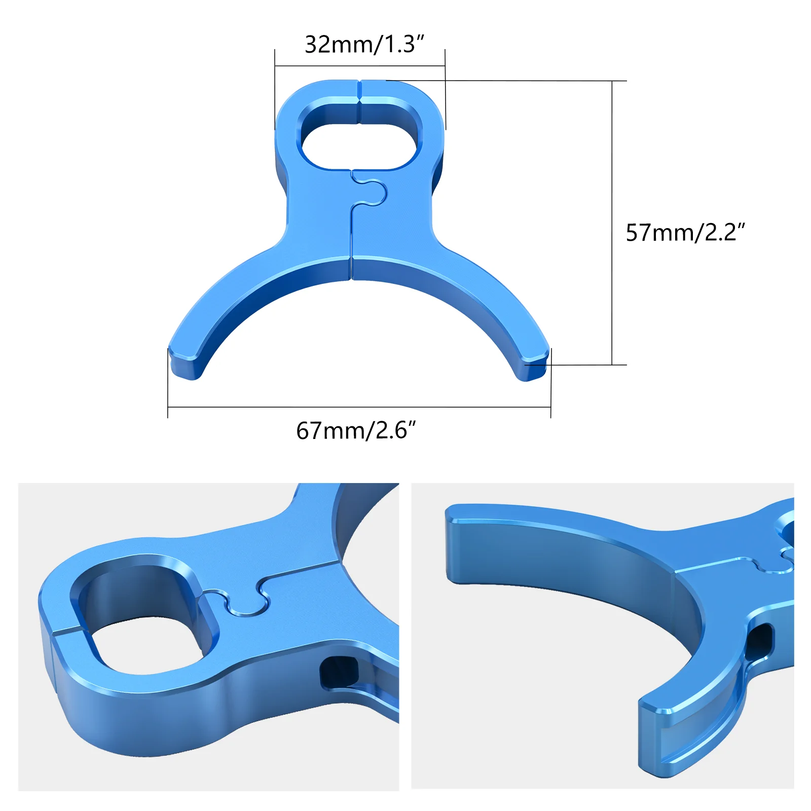 Front Brake Hose Line Guide Clamp Holder For Gas Gas 125–500 EX MC EC F 700 SM ES - Image 12