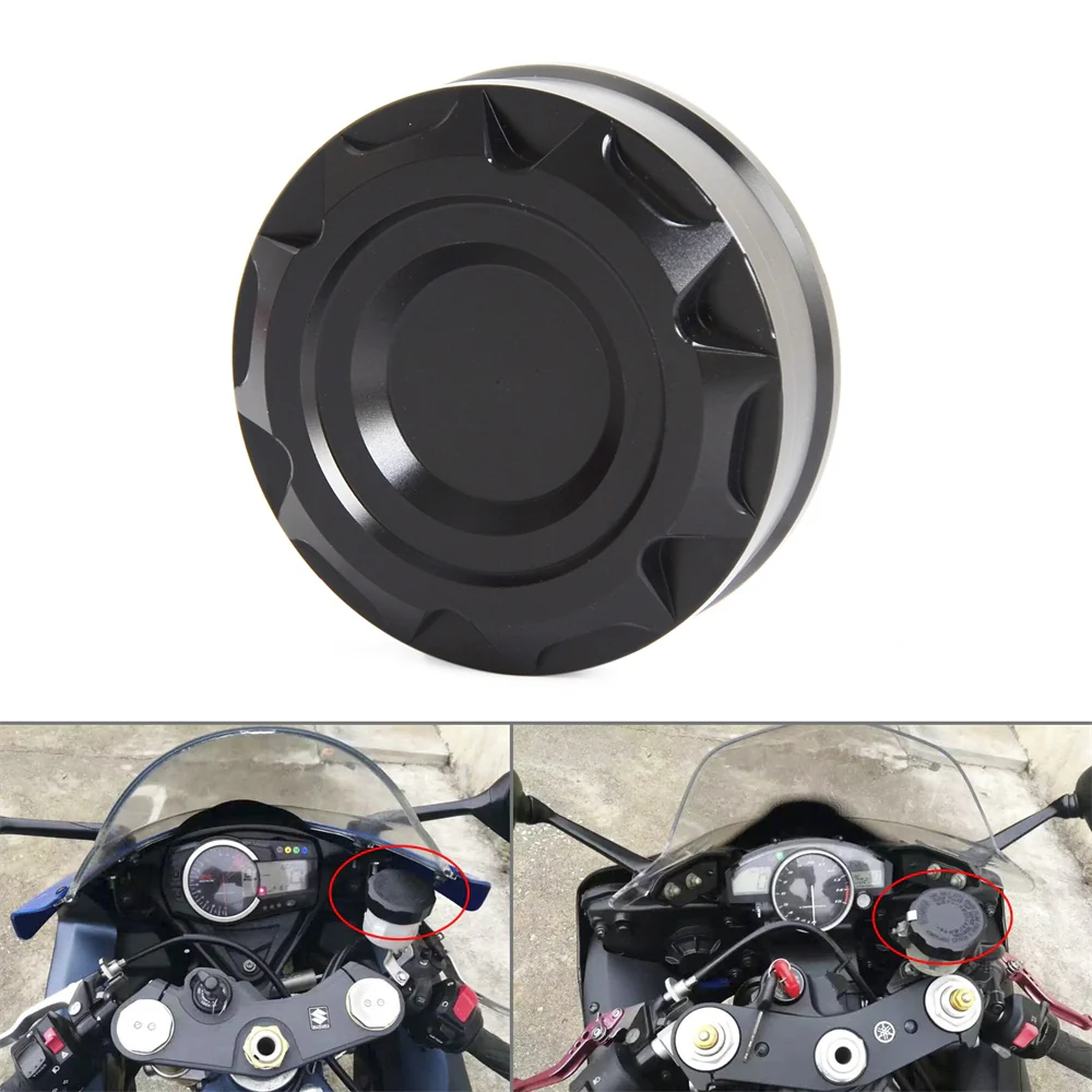 Front Brake Reservoir Cover Cap For HONDA CBR1000RR BMW S1000RR SUZUKI GSXR750/600 - Image 2