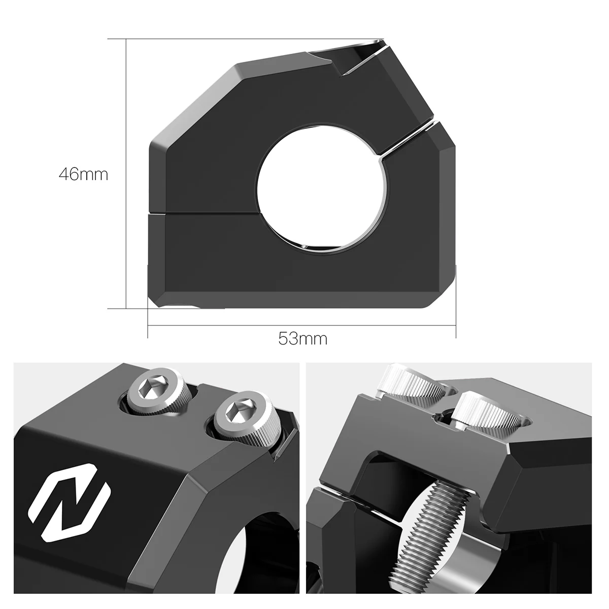 Front Clutch Master Cylinder Protector Clamp Kit For Husqvarna TE FE TX Gas Gas EC MC - Image 3